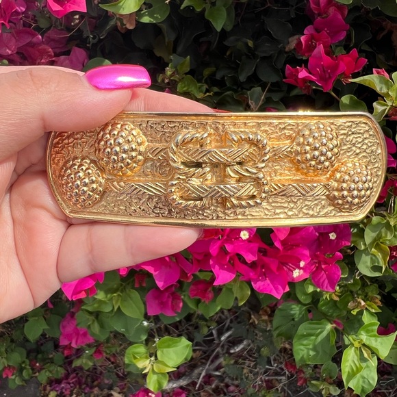 RARE VTG Balenciaga Hair Barrette - Picture 1 of 9